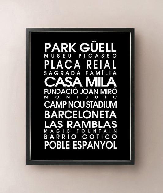Rollo de autobús de Barcelona