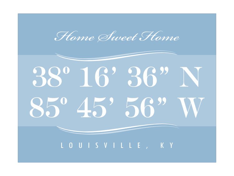 Custom Latitude and Longitude