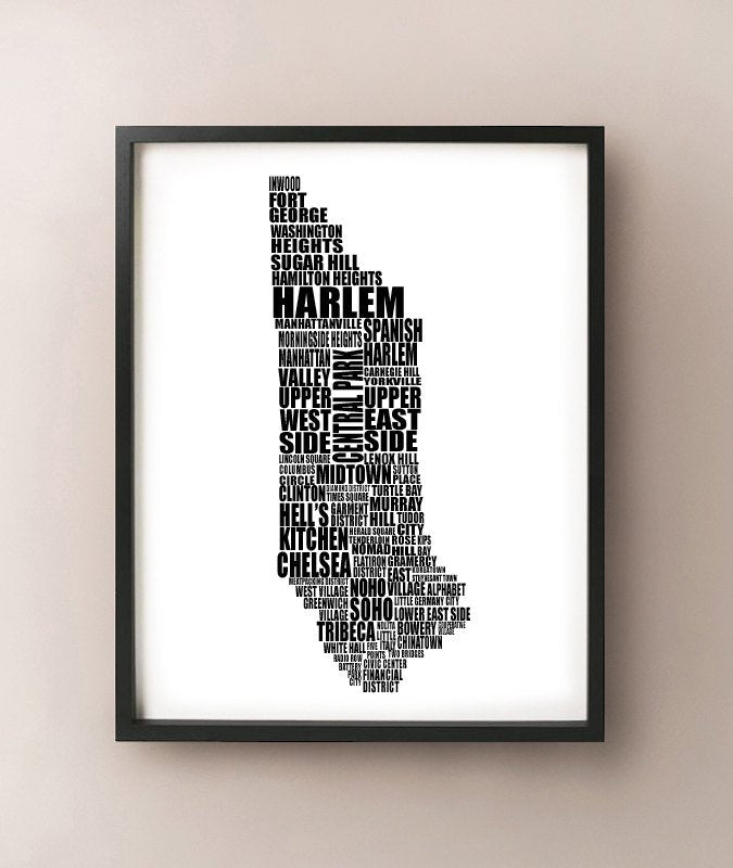 Tipografía Manhattan