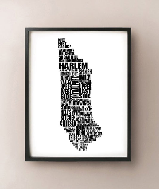 Manhattan Typography