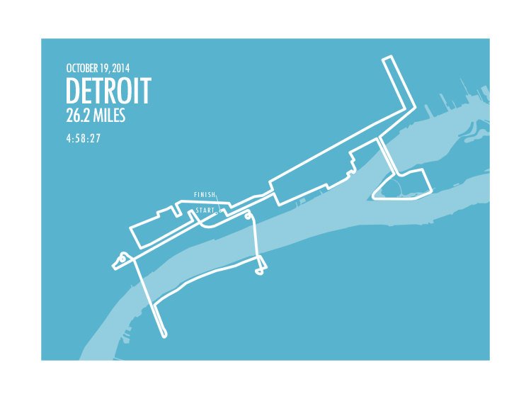 Maratón de Detroit 2014