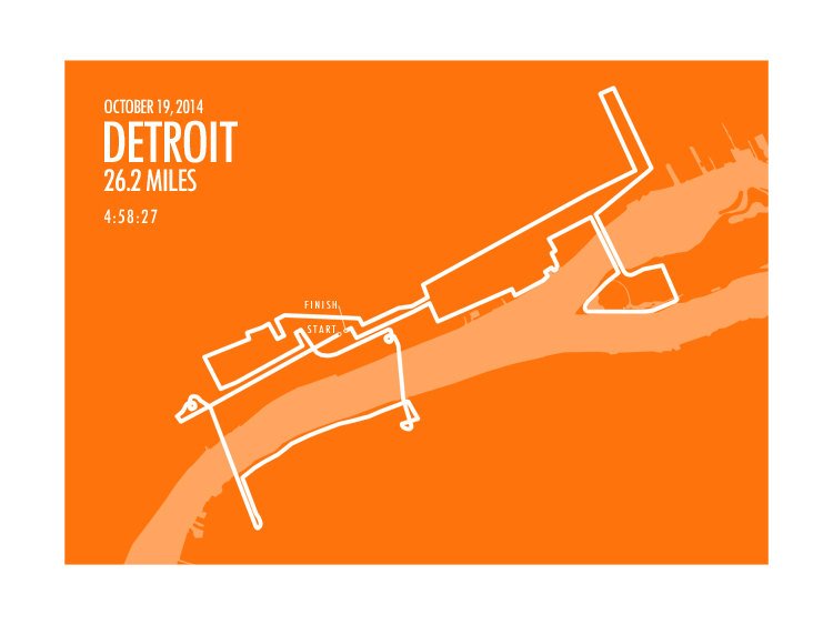 Maratón de Detroit 2014