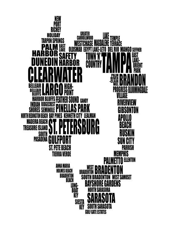 Tipografía de la Bahía de Tampa