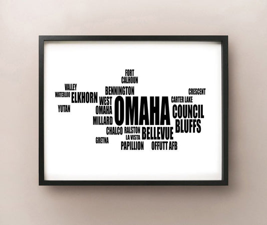 Omaha Typografie