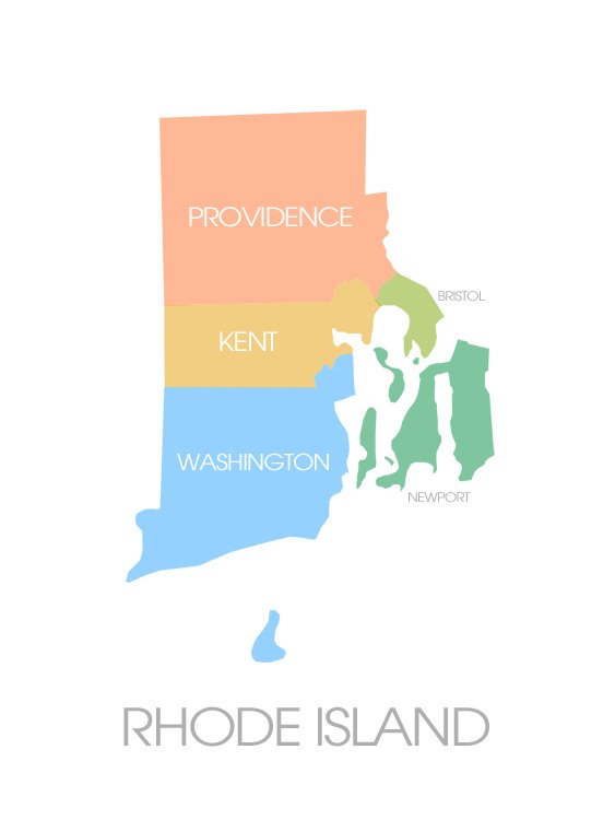 Rhode Island Multicolor
