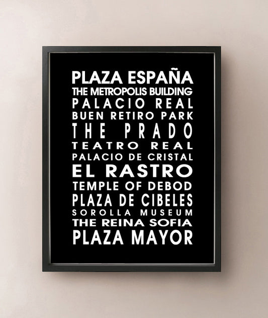 Rollo de autobús de Madrid