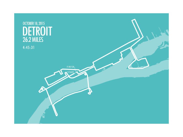 Maratón de Detroit 2015