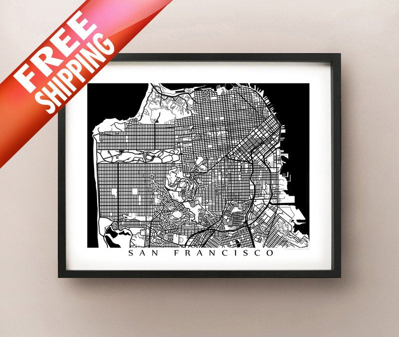 San Francisco, California, en blanco y negro