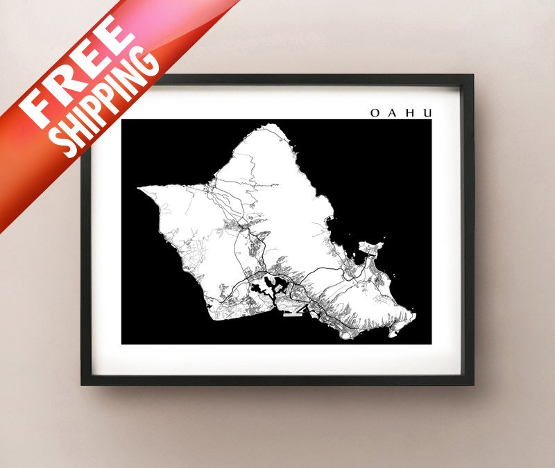 Oahu, HI B&W