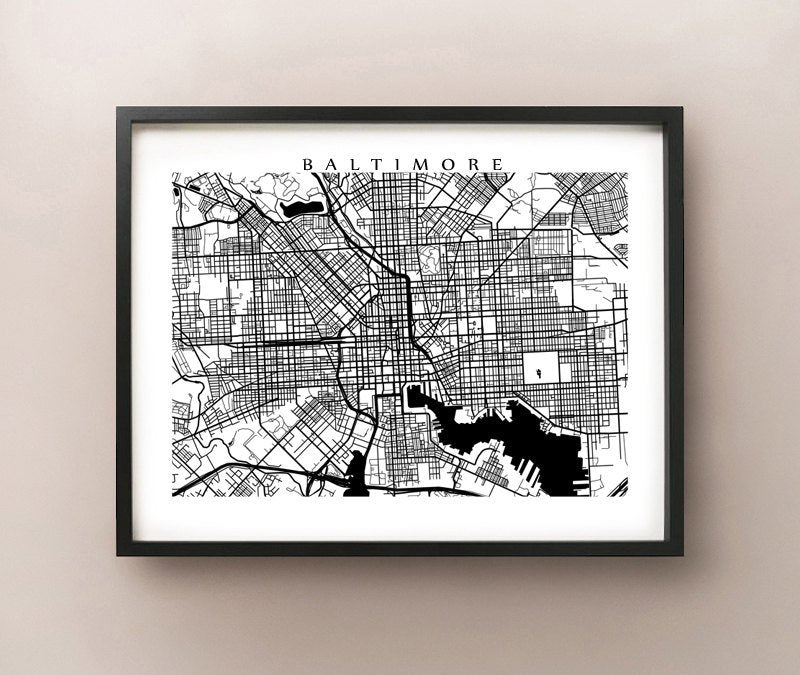 Baltimore en blanco y negro