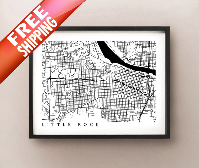 Little Rock, AK B&W