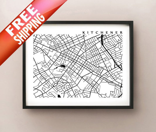 Kitchener, en blanco y negro