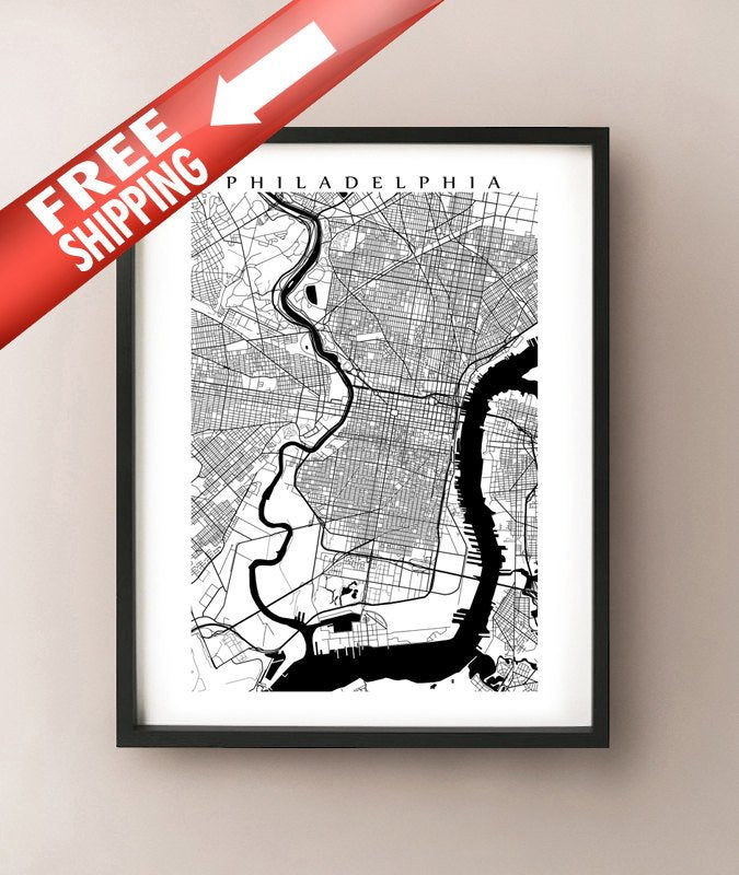 Filadelfia, Pensilvania, en blanco y negro
