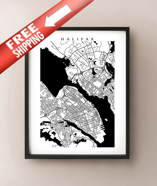 Halifax, NS en blanco y negro