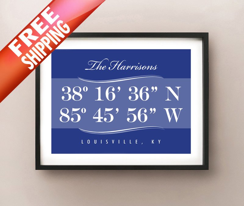 Custom Latitude and Longitude