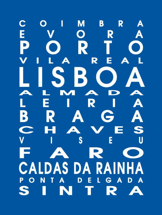 Rollo de autobús de Portugal