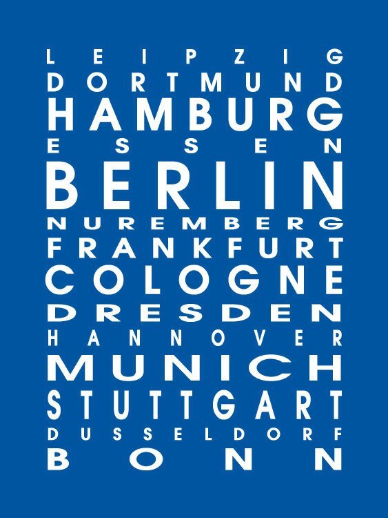 Rollo de autobús de Alemania