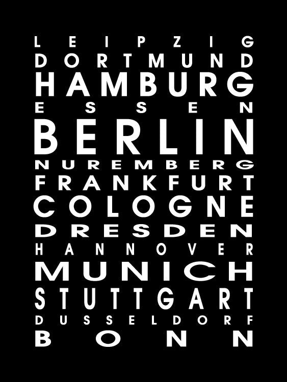 Rollo de autobús de Alemania