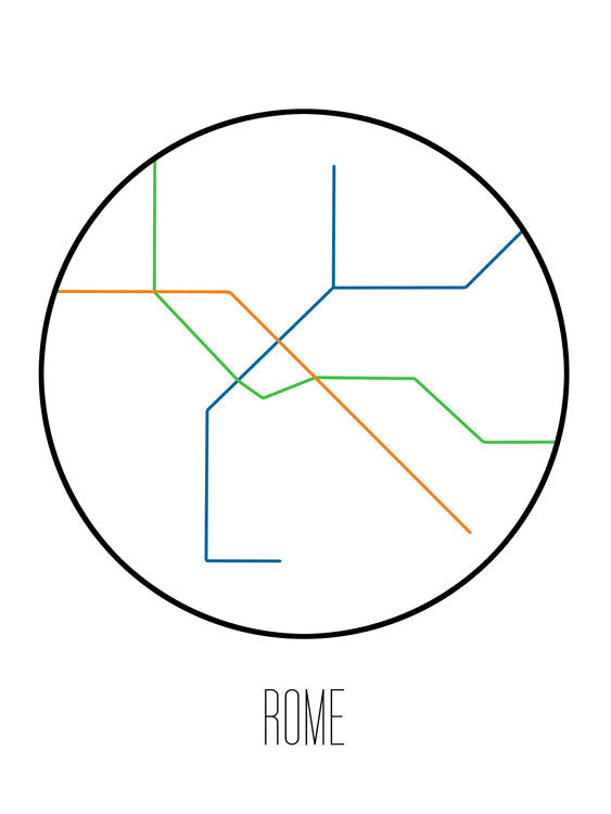 Rome Minimalist Metro