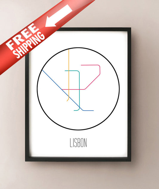 Lisbon Minimalist Metro