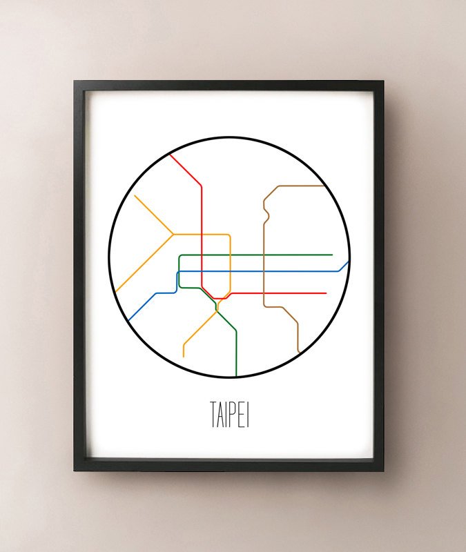 Taipei Minimalist Metro