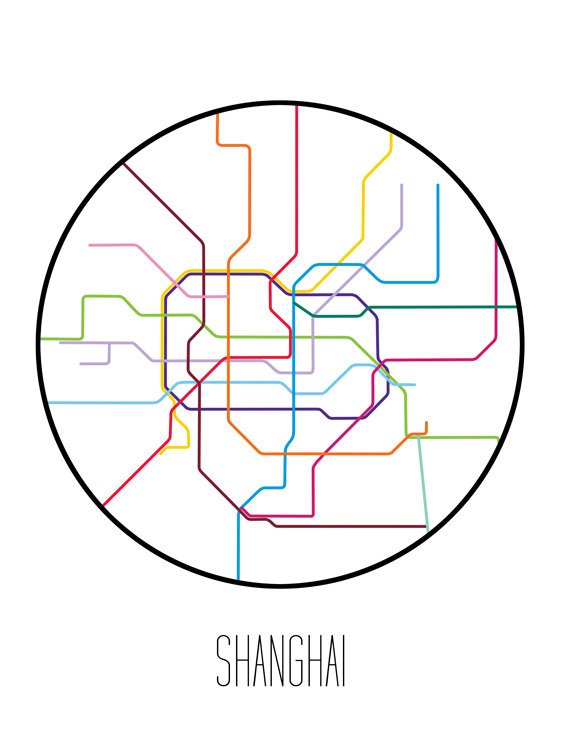 Shanghai Minimalist Metro