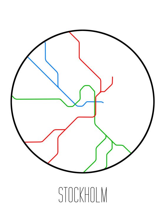 Stockholm Minimalist Metro