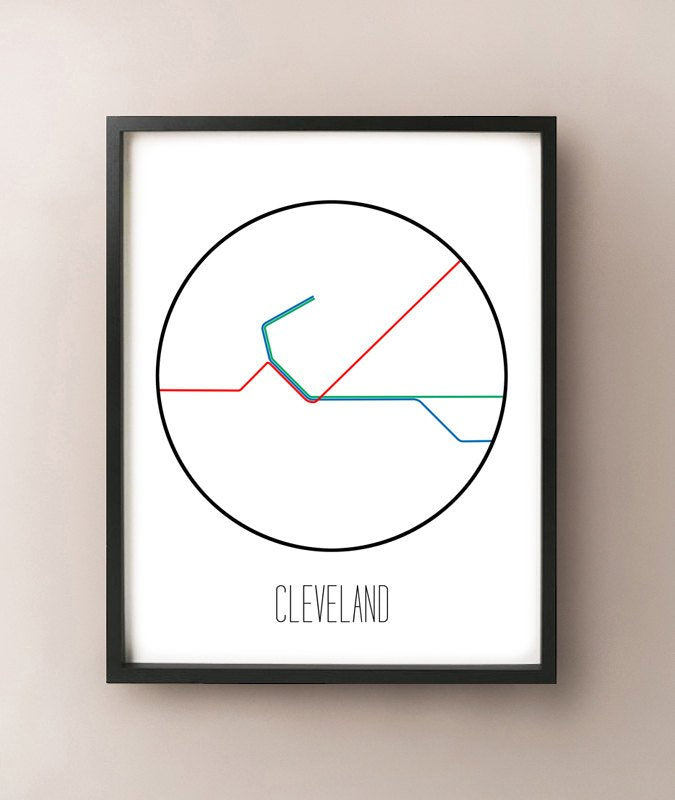 Metro minimalista de Cleveland