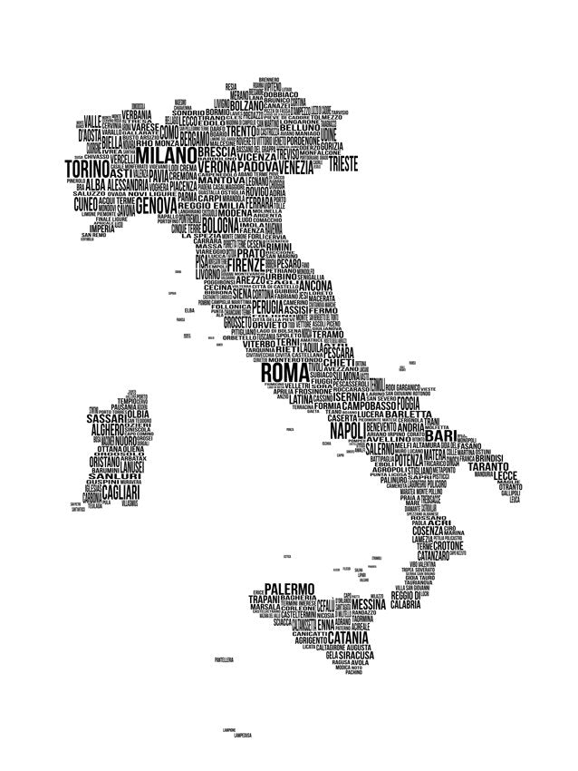 Tipografía Italia