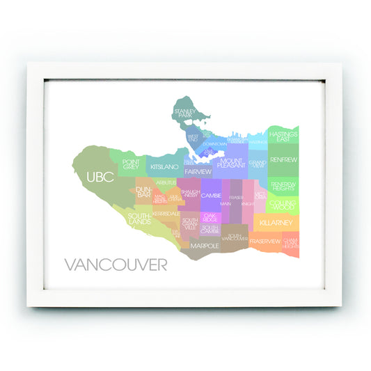 Vancouvers Stadtteile