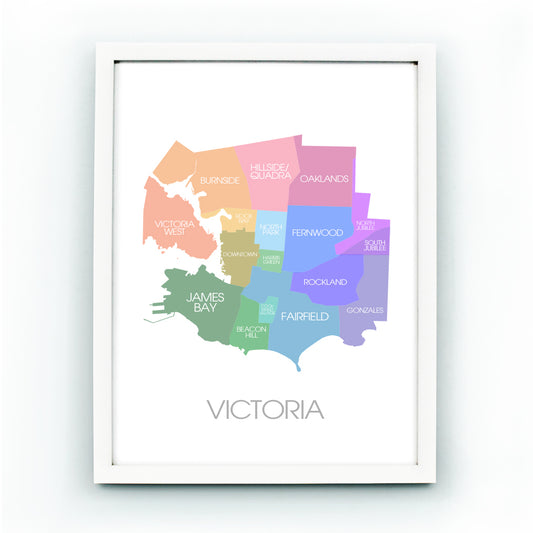 Stadtteile von Victoria