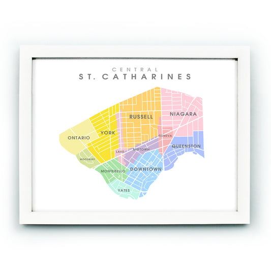 Zentrale Stadtteile von St. Catharines