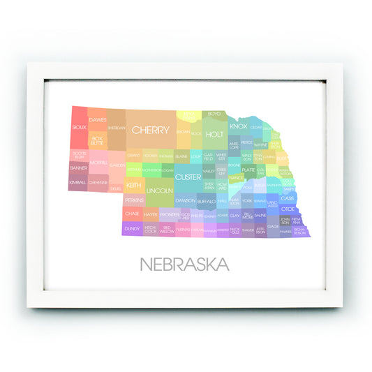 Nebraska Mehrfarbig