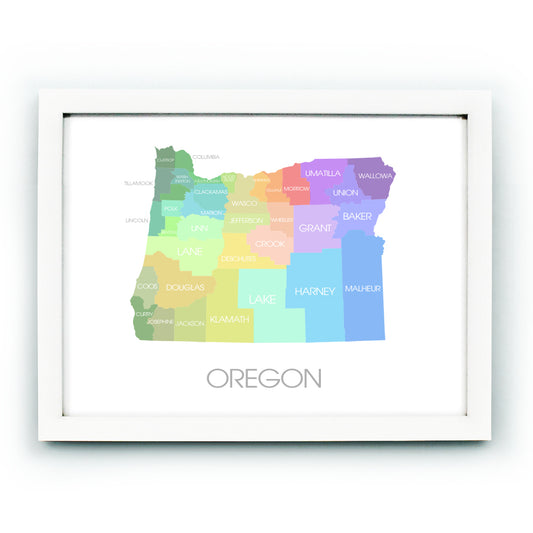 Oregon Mehrfarbig