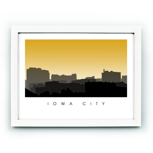 Horizonte de la ciudad de Iowa