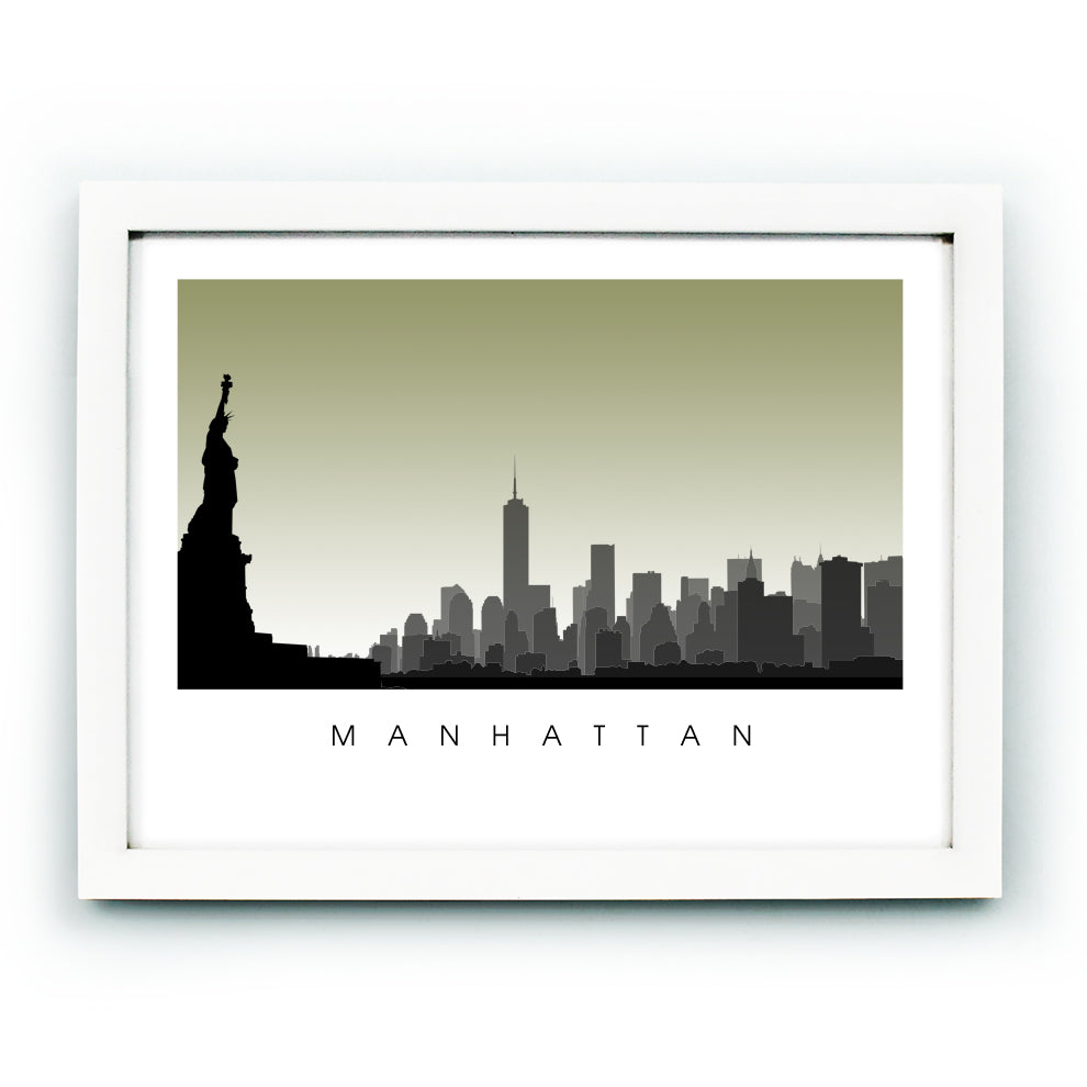 Horizonte del Bajo Manhattan