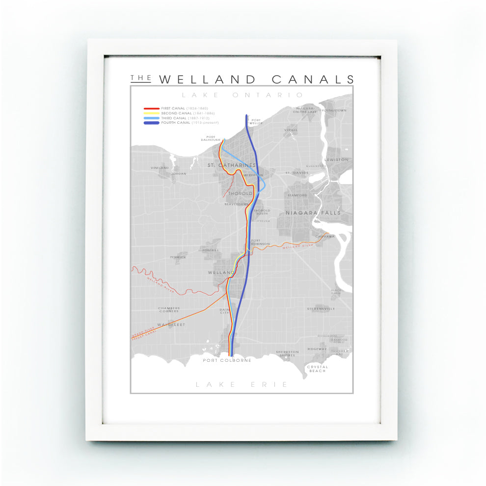 Canales históricos de Welland