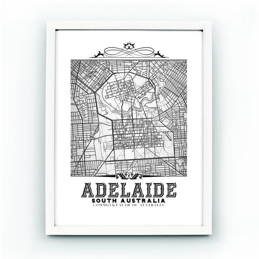 Adelaide Vintage B&W