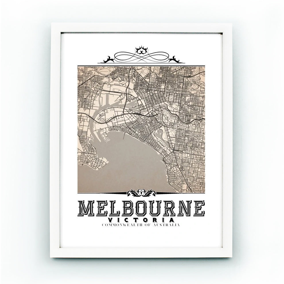 Melbourne Vintage Sepia