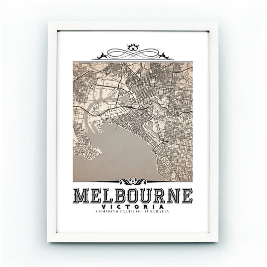 Melbourne Vintage Sepia