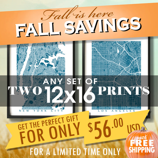 Fall Sale - Two 12x16 Prints