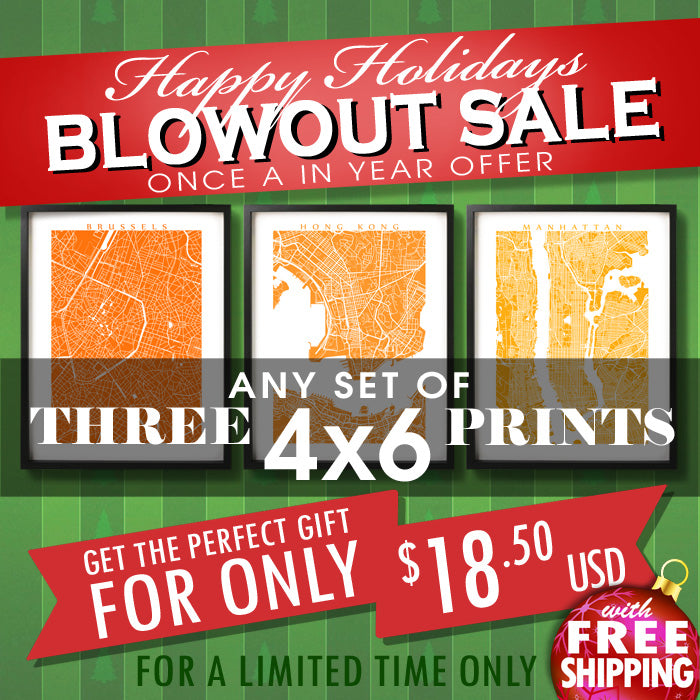 Christmas Sale - Three 4x6 Prints