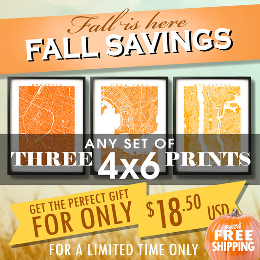 Fall Sale - Three 4x6 Prints