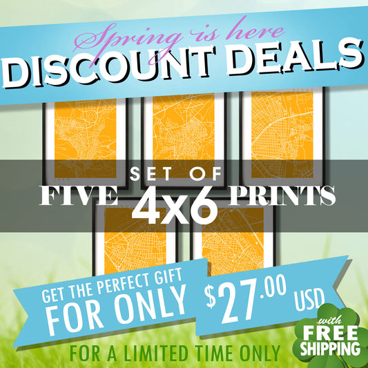 Spring Sale - Five 4x6 Prints