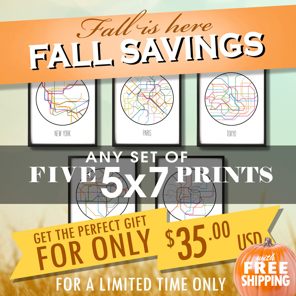 Fall Sale - Five 5x7 Prints