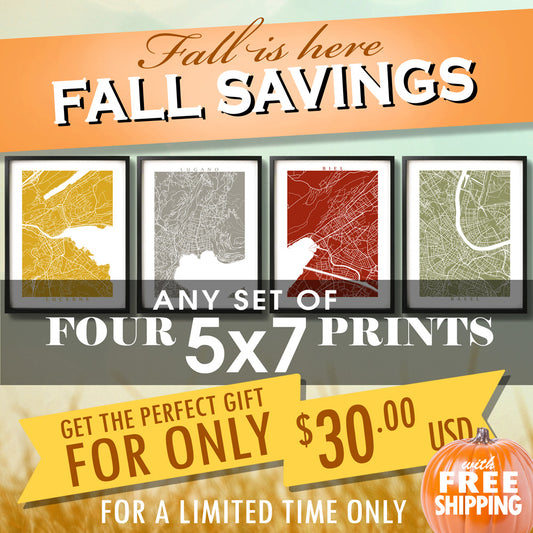 Fall Sale - Four 5x7 Prints