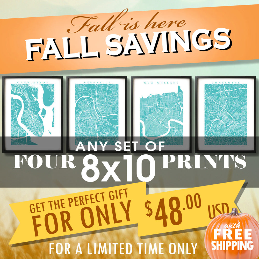 Fall Sale - Four 8x10 Prints
