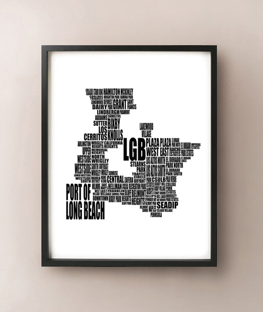 Long Beach Typography