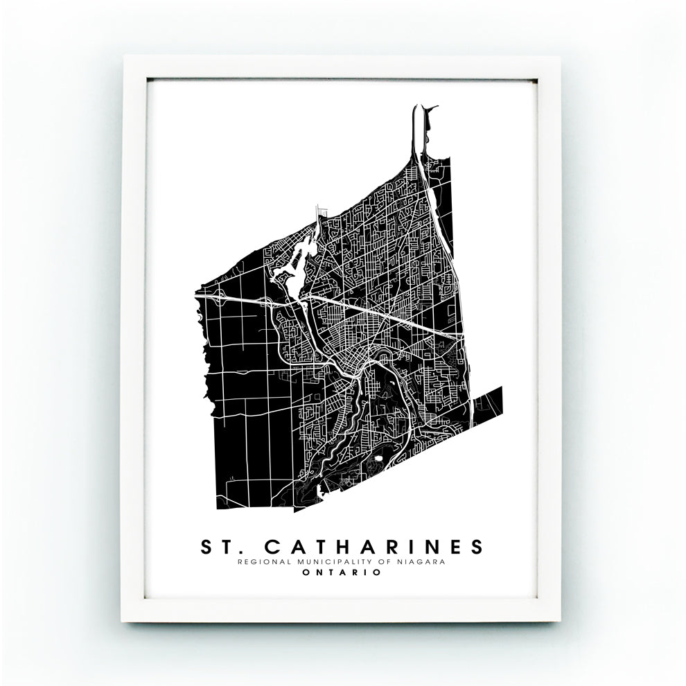 St Catharines Region Map St. Catharines / Welland Map 1229