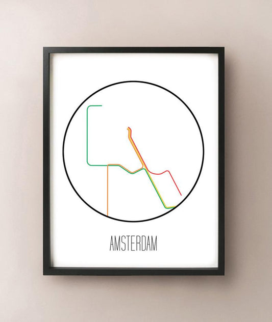 Amsterdam Minimalist Metro